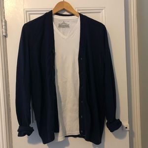 Men’s GAP navy blue cardigan